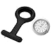 Top Plaza Womens Girls Silicone Nurse Brooch Fob Watch with 11 Different Replacement Brooch Case Covers
