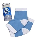 Miracle Heel Stick-Gel Socks Combo, 2.5 Ounce Stick with UltraAloe and Silicone Moisturizing Gel Heel Socks