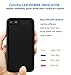 Atree iPhone 7 Battery Case Ultra Slim Extended Portable Battery Backup Charger for iPhone 7 (4.7 inch) with 5200mAh(Build-in Magnetic Work with Magnetic Phone Car Mount Holder)-Black