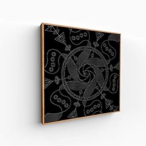 Canvas Wall Art for Living Room, Bedroom Silence Framed Canvas Prints for Home Decoration Ready to Hang - 16x16 inches