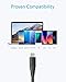 Anker Powerline+ II USB-C to USB-A 2.0 Cable (3ft), for Samsung Galaxy S9/ S8/Note 8, iPad Pro 2018, LG V20/G5/G6, and More(Black)