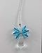 Anna Crystalworld Rainbow Guardian Angel Crystal Suncatcher for Home/Car Decoration & Porch Decor & Hangings Crystal Glass Ornament (Sea Blue)
