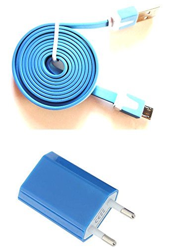 Samsung Reido Noodle (Blau) 2in1 Set S4 S5 S6 S7 S7edge S3 S2 S3Mini S5mini (kein Original)
