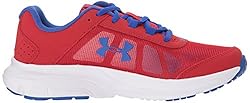Under Armour Boy's Grade School Rave 2 Sneaker, Red
