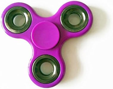 DVsong Fidget Spinner, POAO Fidget Toys for ADD, ADHD, Anxiety, and Autism Adult Children(purple)