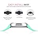 MoKo Gear S2 Watch Band, Soft Silicone Replacement Sport Band for Samsung Gear S2 (SM-R720 / SM-R730 ONLY) Smart Watch, NOT FIT S2 Classic (SM-R732 & SM-R735), NOT FIT Gear Fit2 Watch, Mint Green