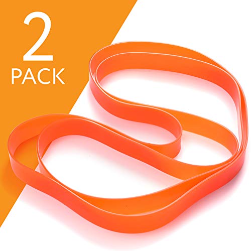 [2 Pack] 12 inch x 7/8 inch x .095 inch Urethane Band Saw Tires No Adhesive Needed