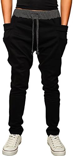 HEMOON Men's Casual Jogger Pants Basic Sweatpants with Pockets
