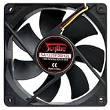 サイズ 12cmケースFAN 25mm厚 回転数:1000rpm±10% ノイズと風量:15.8dBA/38.9CFM SA1225FDB12L