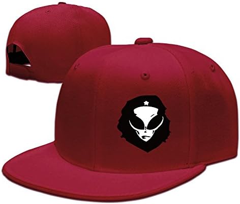 Alien Che Guevara Hip Hop Cool Baseball Cap Snapback Hat Unisex Red One Size