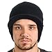 Dickies Men's Core 874 Billed Knit Radar with Cuff Beanie (Black)