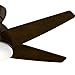 Casablanca 59020 Isotope 44-Inch Ceiling Fan with Five Espresso Blades, Wall Control and Light, Brushed Cocoa