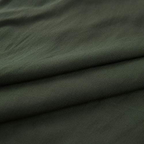 CCatyam Plus Size Yoga Pants for Women, Wide Leg Harem Pocket Trousers Printed Loose Fashion Army Green