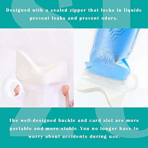 image for KEEPON Disposable Urinal Bags for Men Children Women Portable Urinals 