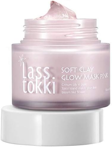 Clay Mask, Lasstokki Pink Marine Collagen Clay Mask, Vitalizing Mud Mask, Firming Facial Mask, Brightening Face Mask, Gently Exfoliating Facial Mask Without Drying Out Your Skin, Korean Skin Care