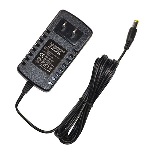 HQRP AC Adapter/Power Supply for Casio CTK-541 / CTK541 / CTK-551 / CTK551 Keyboards Replacement [UL Listed] + HQRP Euro Plug Adapter