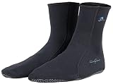 NeoSport Wetsuits Premium Neoprene 2mm Neoprene Water Sock, Black, Size 10