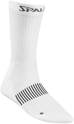 Spalding Unisex Child Coloured socks Kids Socks - White/Silver grey, 31-35