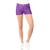 white jegging shorts