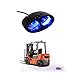 SXMA 5.5inch 8W Blue LED Work light CREE Chips Spot Beam Forklift Safety warning Light (One Piece)