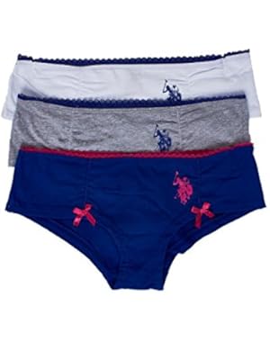 Women's 3 Pack Hipster Boyshort Panties Set