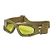 Voodoo Tactical Men's Sportac Goggle Glasses, Coyote Frame