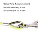 【90 Day Guarantee】 Dog Tie Out Cable for Dogs Pets - Heavy Duty Dog Tether Run Cable Leads for Yard Camping Outdoor for Small Medium Large All Dogs, Yellow Green 10ft