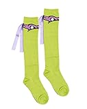 TMNT Knee High Ribbon Socks (Purple (Donnie))
