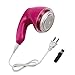 ZesGood Electric Rechargeable Lint Shaver with Charger and Head Brush, Rose Red