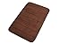 Townhouse Rugs Luxurious 17-Inch by 24-Inch Memory Foam Bath Rug, Brown