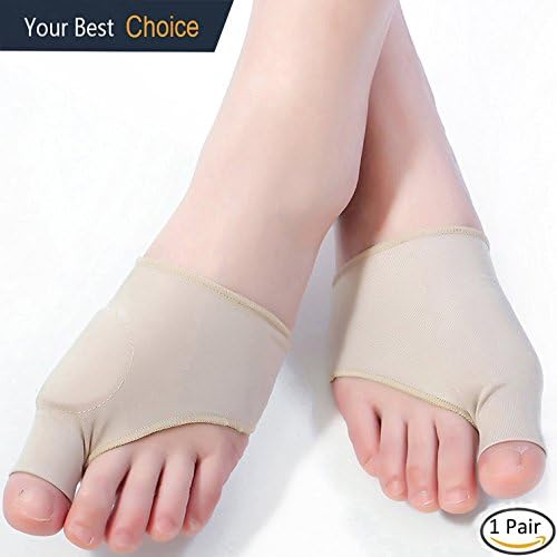 Bunion Pads ,KINGEVA Bunion Relief Sleeves Bunion Corrector breathable Advanced Material Technology, Comfortable, Durable!! Rapid Foot Pain Relief (1 Pair)