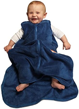 Gunapod Sleep Sack Bag Baby Unisex Fleece Wearable Blanket, Blueberry