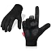 Aegend Utility Work Gloves, Thickened SBR Pad, Superior Grip, Knit Wrist Cuff, Smart Touch, All-Purpose, Comfort Fit, Machine Washable, for Men Women, Large