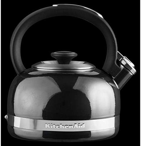 KitchenAid KTEN20DBPR 2.0-Quart Kettle with Full Handle and Trim Band Pyrite Color
