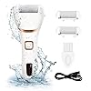 Electric-Foot-File-DIOZO-Rechargeable-Waterproof-Hard-Skin-Remover-with-3-Rollers-and-2-speeds-Remove-Cracked-Heels-and-Dead-Skin-Within-Minutes Electric Foot File, DIOZO Rechargeable Waterproof Hard Skin Remover with 3 Rollers and 2 speeds, Remove Cracked Heels…