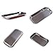 2 Pcs Thickening Instrument Tray Stainless Steel Dental Tray Lab Instrument Tool 8.86 x 4.53 x 0.79