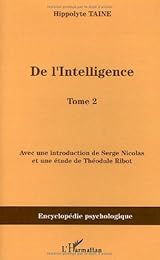 De l'intelligence, 1870