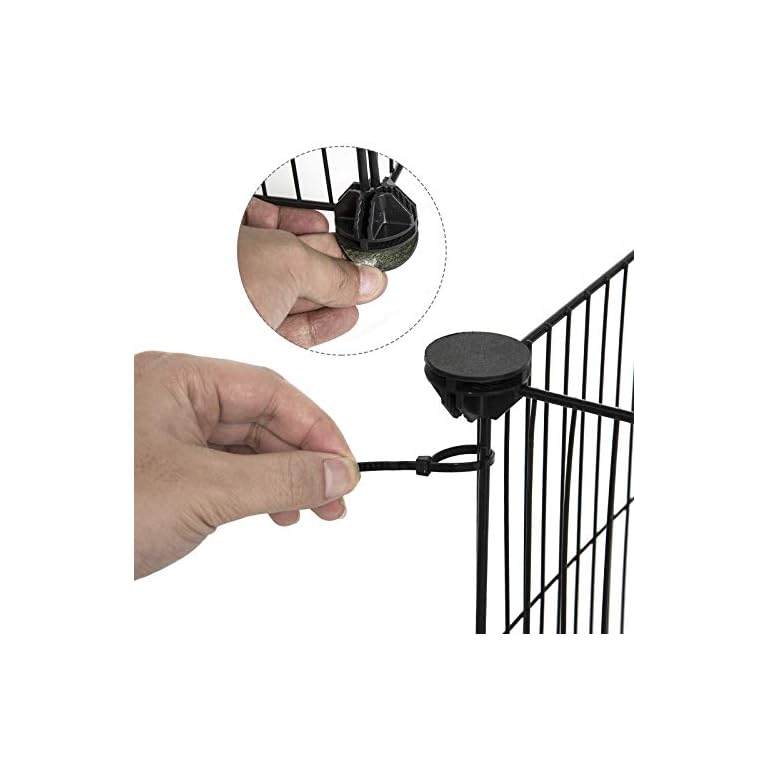 EUGAD Freigehege für Kaninchen Hasen Meerschweinchen Welpenauslauf