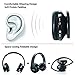 Bluetooth Over-Ear Headphones, Wireless Stereo Foldable Headphones Wireless and Wired Headsets with Built-in Mic for iPhone/Samsung/iPad/PC  (Black)thumb 3