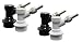 PERA 2 Pair Ball Lock MFL Beer Keg Disconnect Set with Swivel Nuts (2) 5/16 Gas, 1/4 Liquid Barbed primary