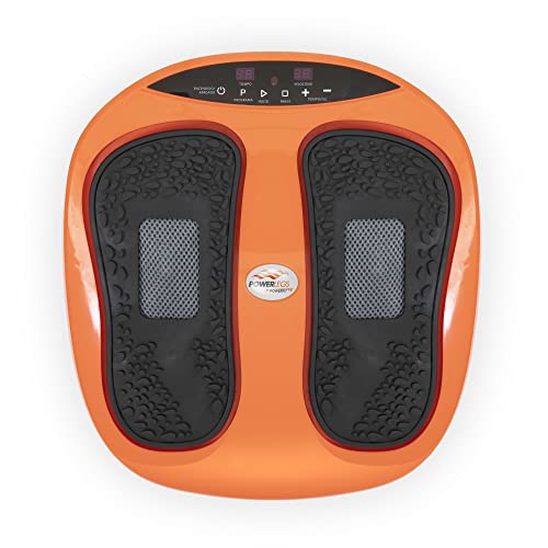 Powerfit Power Legs + Control Remoto CV Directo | Masajeador de pies con cabezas de acupresión giratorias | Relaja, Mejora circulación y tonifica.