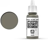 Vallejo Model Color Vermillion 17 ml Acrylic Paint EyeDropper Bottle view 7