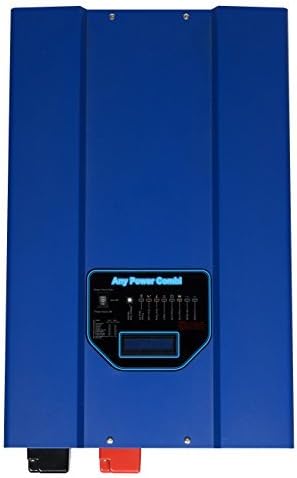 GTSUN 5000W Peak 15000W Low Frequency SP Pure Sine Wave Inverter 65A Battery Charger Solar Converter DC 12V AC 110V 220V 230V 240V AC Priority Battery Priority Switch LCD Hot.