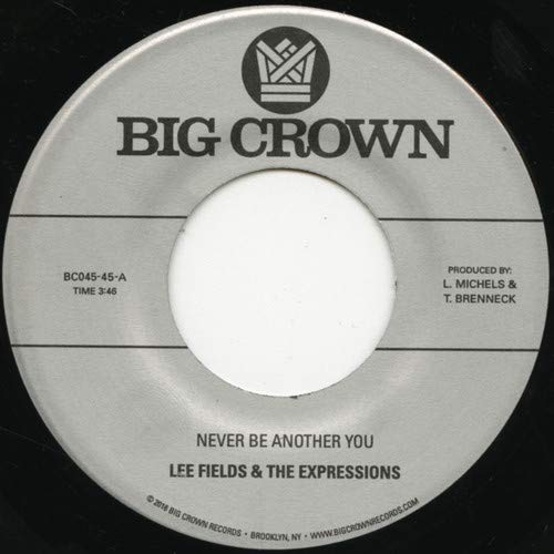 Album Art for Never Be Another You / Lover by Lee Fields