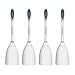 Brushmo Sensitive Replacement Toothbrush Heads compatible with Sonicare e-Series HX7052, 4 pack, fits Sonicare Advance, CleanCare, Elite, Essence and Xtreme Brush Handles
