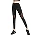 Yoga Pants, FEIVO Women's High Waist Mesh Stretchy Yoga Running Dancing Workout Sports Ankle Length Leggings Pants.