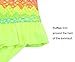 Girls One Piece Swimsuits, Girls' Halter Rainbow Crochet Ruffle Bathing Suits Swimwear XL