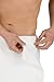 Fishers Finery Mens Premier Terry Wrap, Resort Spa Wrap with Pocket, White, One size fits most
