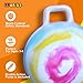 WALIKI Hopper Ball Toy for Boys & Girls Ages 3 4 5 6 Years Old | Tie-Dye Jumping Ball | 18