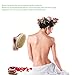 Dry Brushing Body Brush, Natural Bristle Dry Skin Exfoliating Brush Body Scrub for Beautiful Skin, Cellulite Treatment, Lymphatic Drainage, Soften Skin, Blood Circulation Improvement, Medium Strength